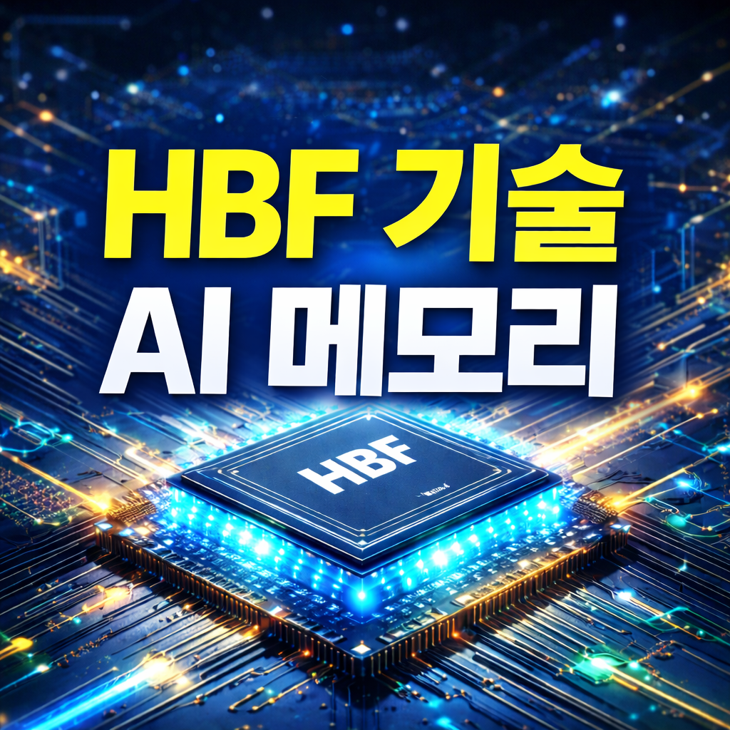 HBM 다음 반도체 HBF 기술|AI 메모리 산업과 핵심 기업
