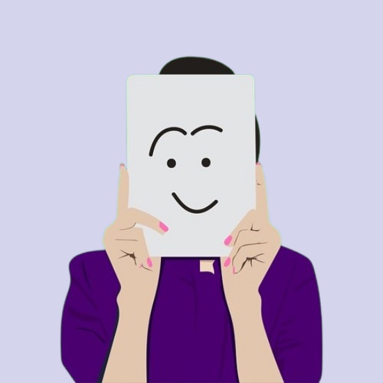 긍정적 감정의 얼굴 이미지