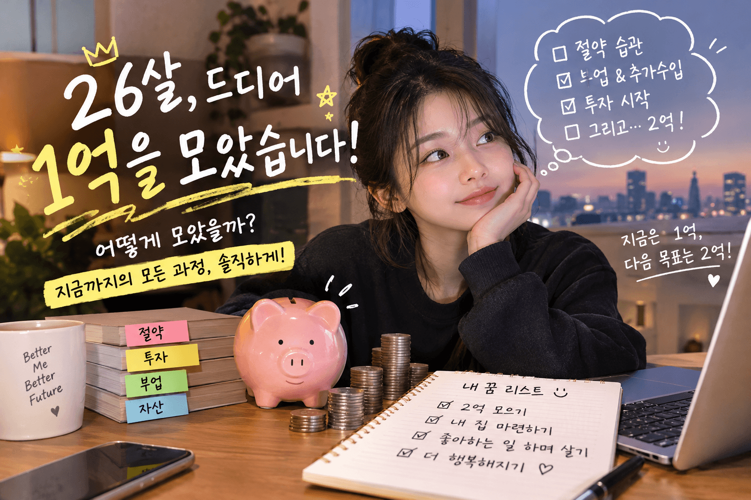 26살 1억 모으기