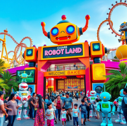 경남창원 로봇랜드 그림