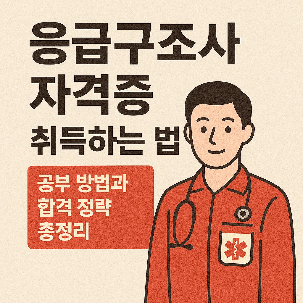 응급구조사 자격증