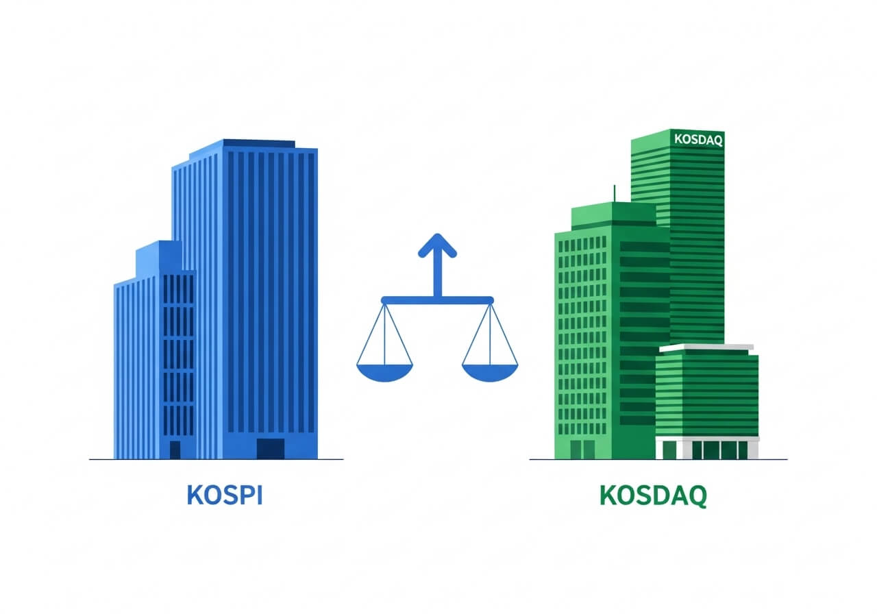 코스피와 코스닥의 차이
