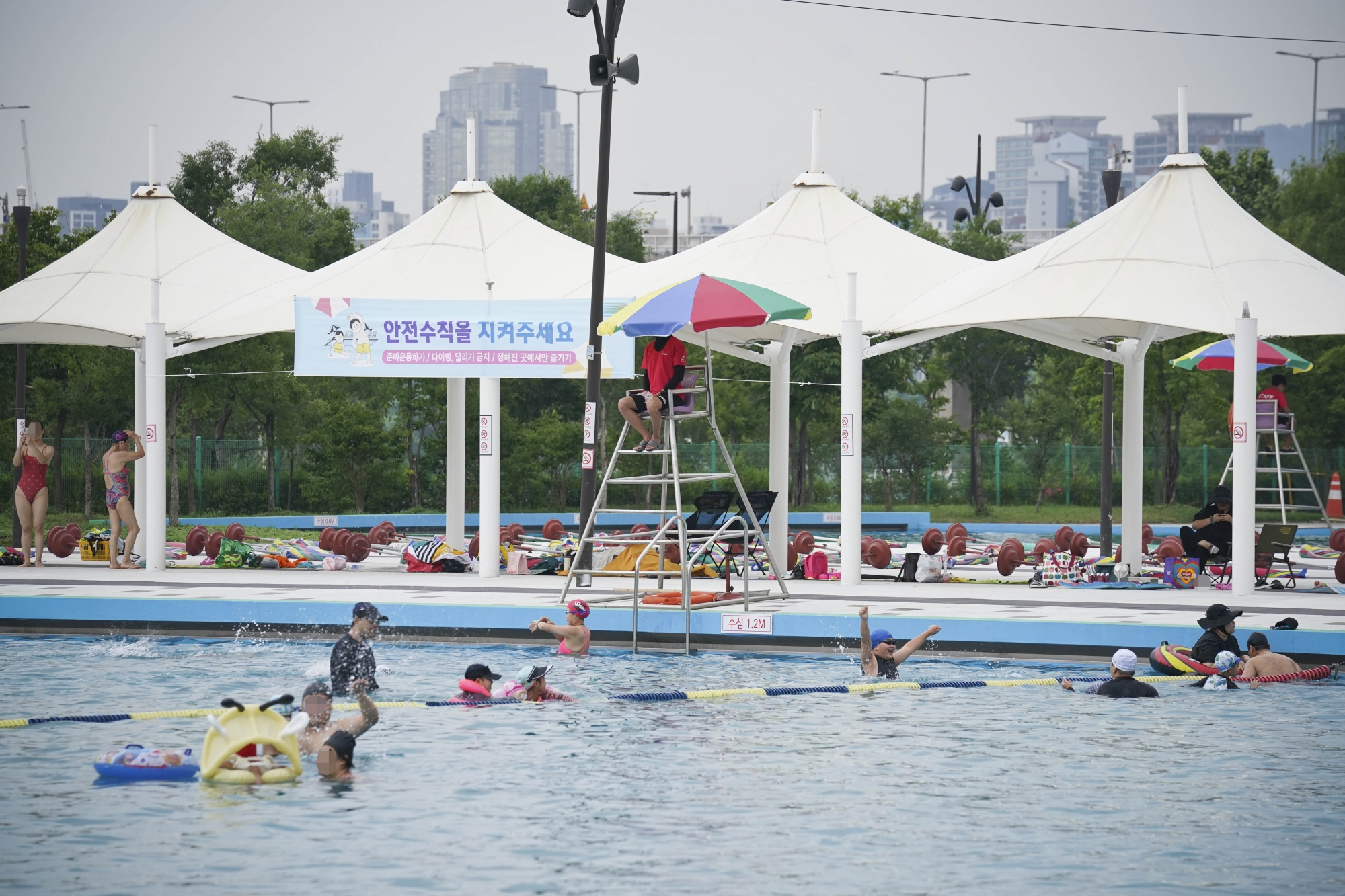 여의도 한강 수영장 개장 위치, 특징, 이용요금, 물놀이 준비물, 주의사항
