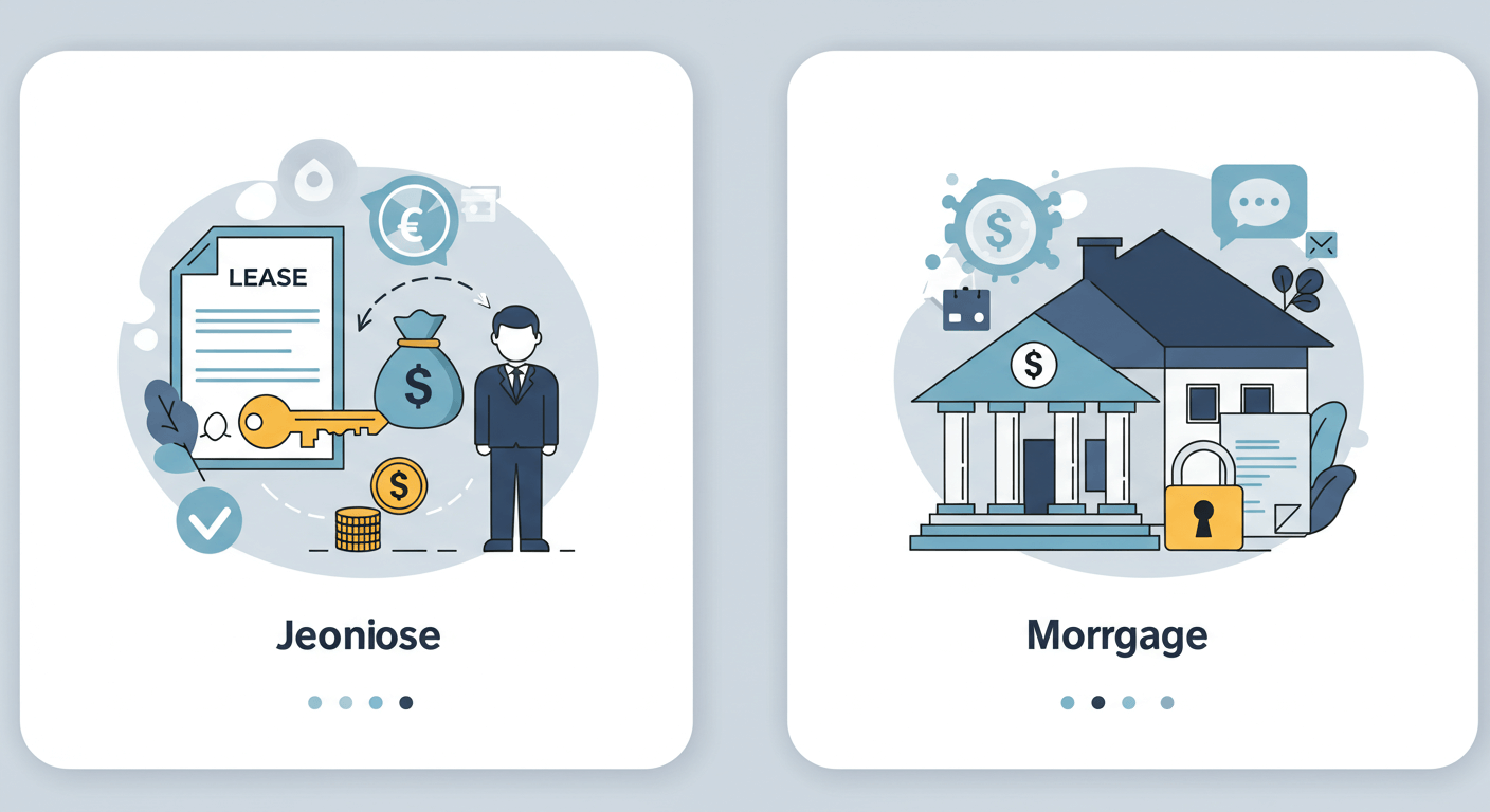 전세대출 vs 주택담보대출 핵심 차이