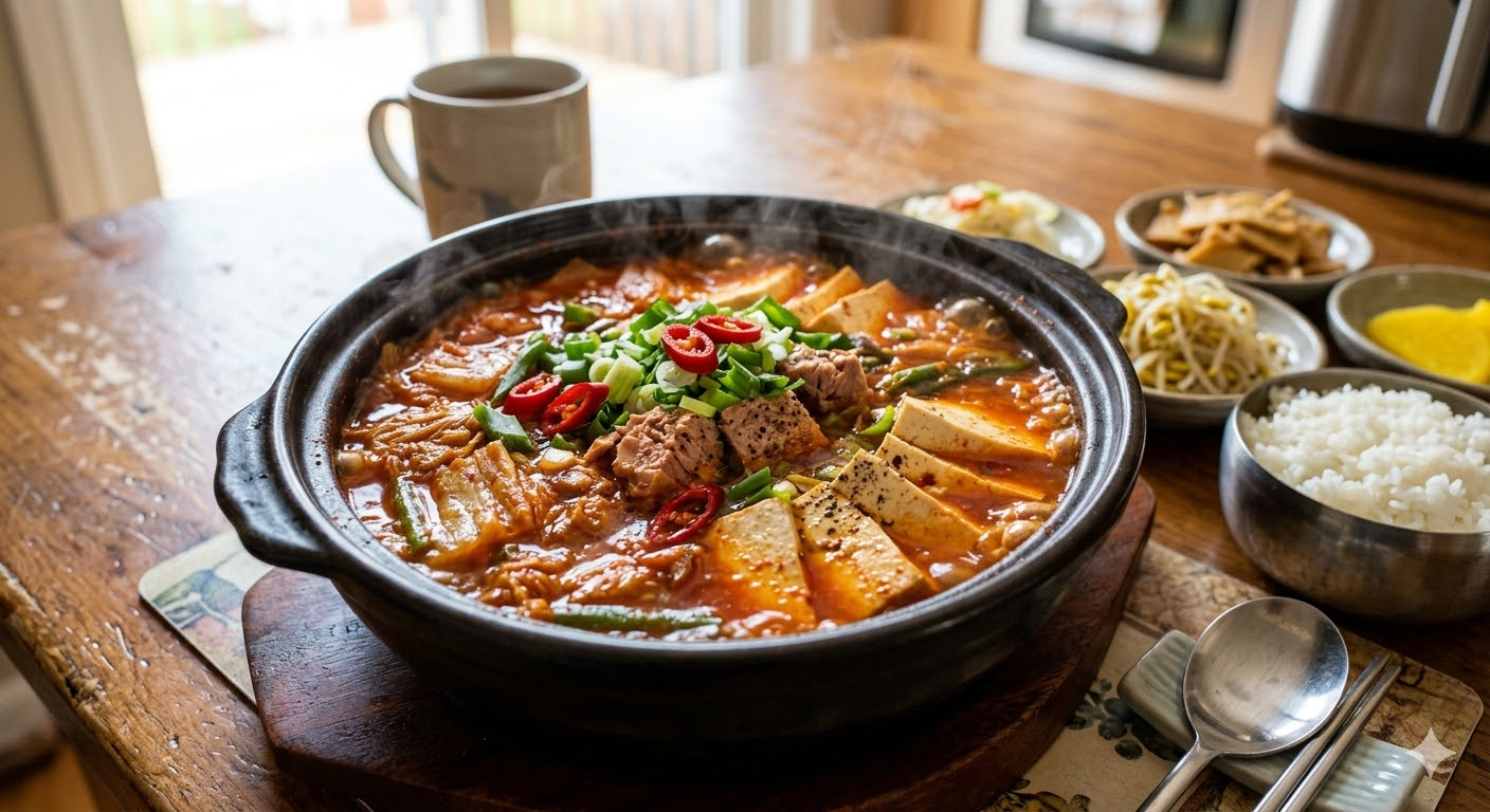 참치 김치찌개 만드는 법: 깔끔하고 담백한 맛