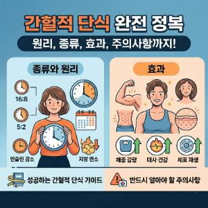 16:8? 5:2? 간헐적 단식의 진짜 효과와 치명적 부작용