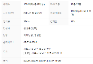 단지정보