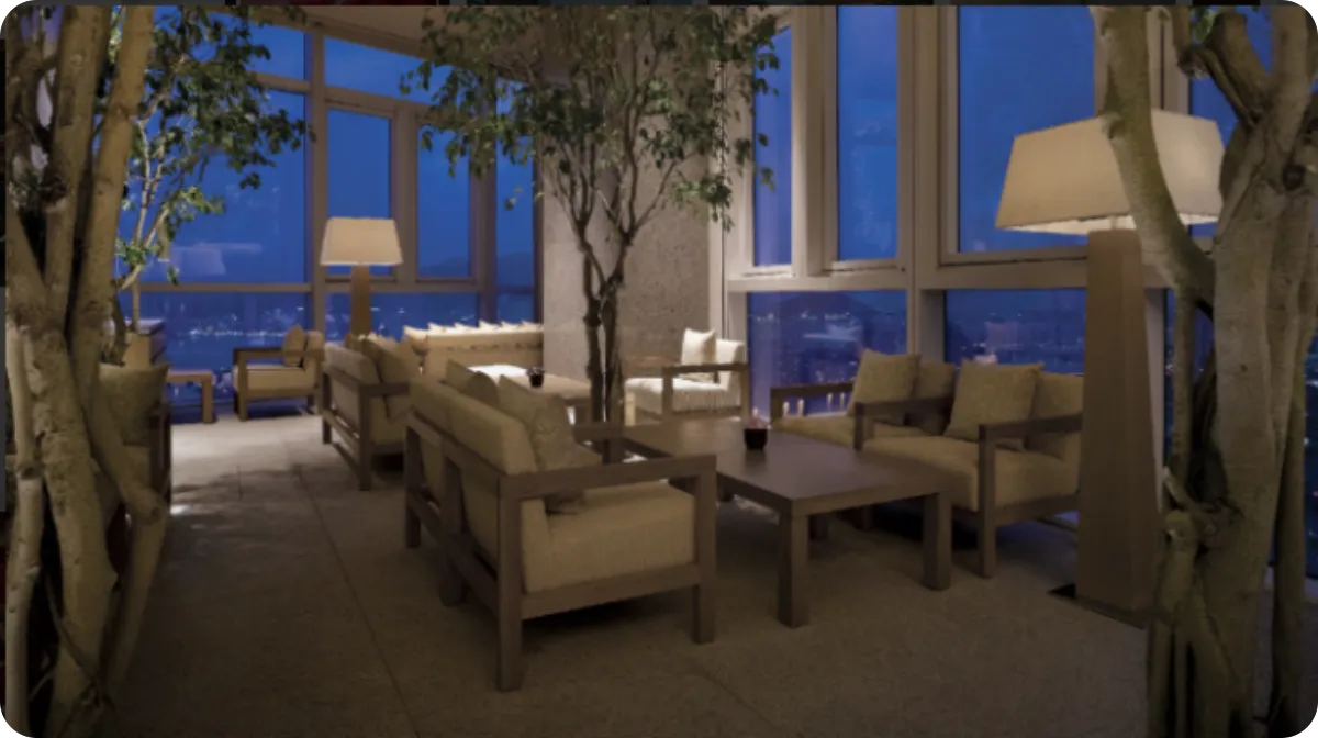 파크포차 내부 전경