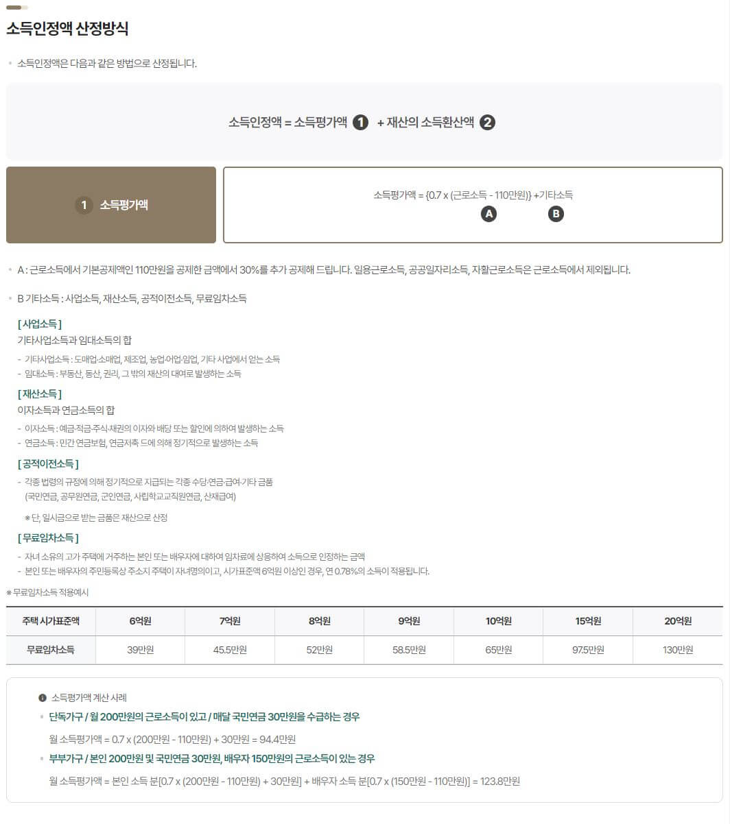 2024 노인기초연금 재산