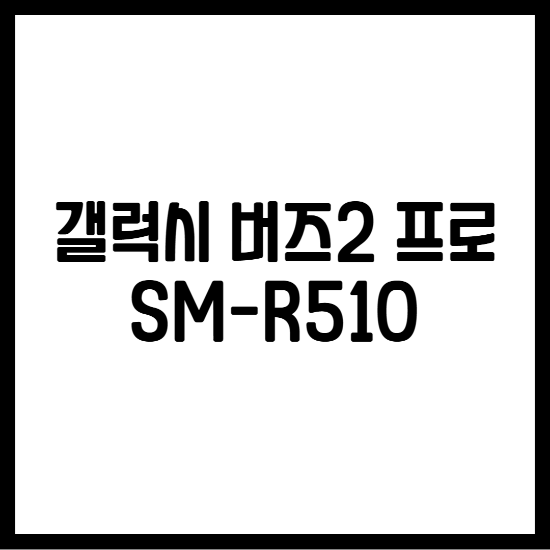 갤럭시 버즈2 프로 SM-R510