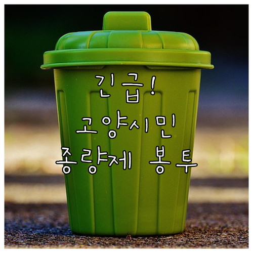 놓치면 손해 2025 고양시 저소득층..