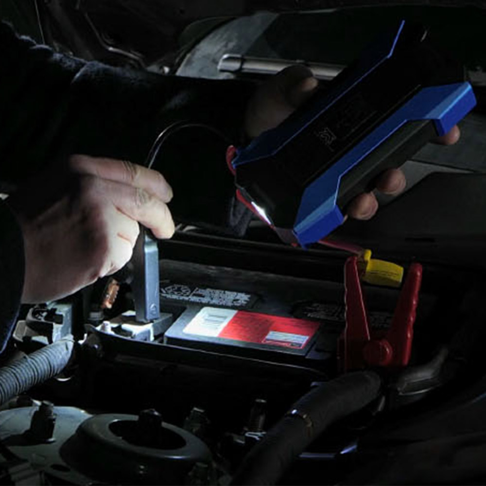 잭슨 카스타터 차량 배터리 점프 스타터 점프선