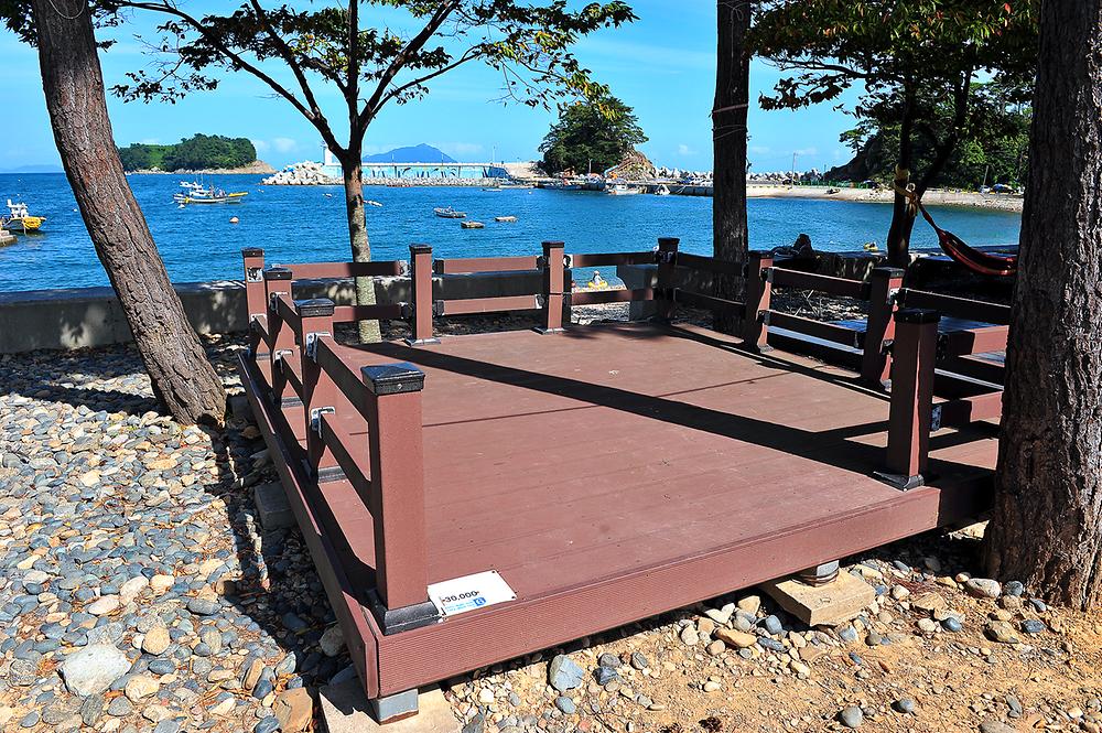 경상남도 남해군 항도야영장 소개