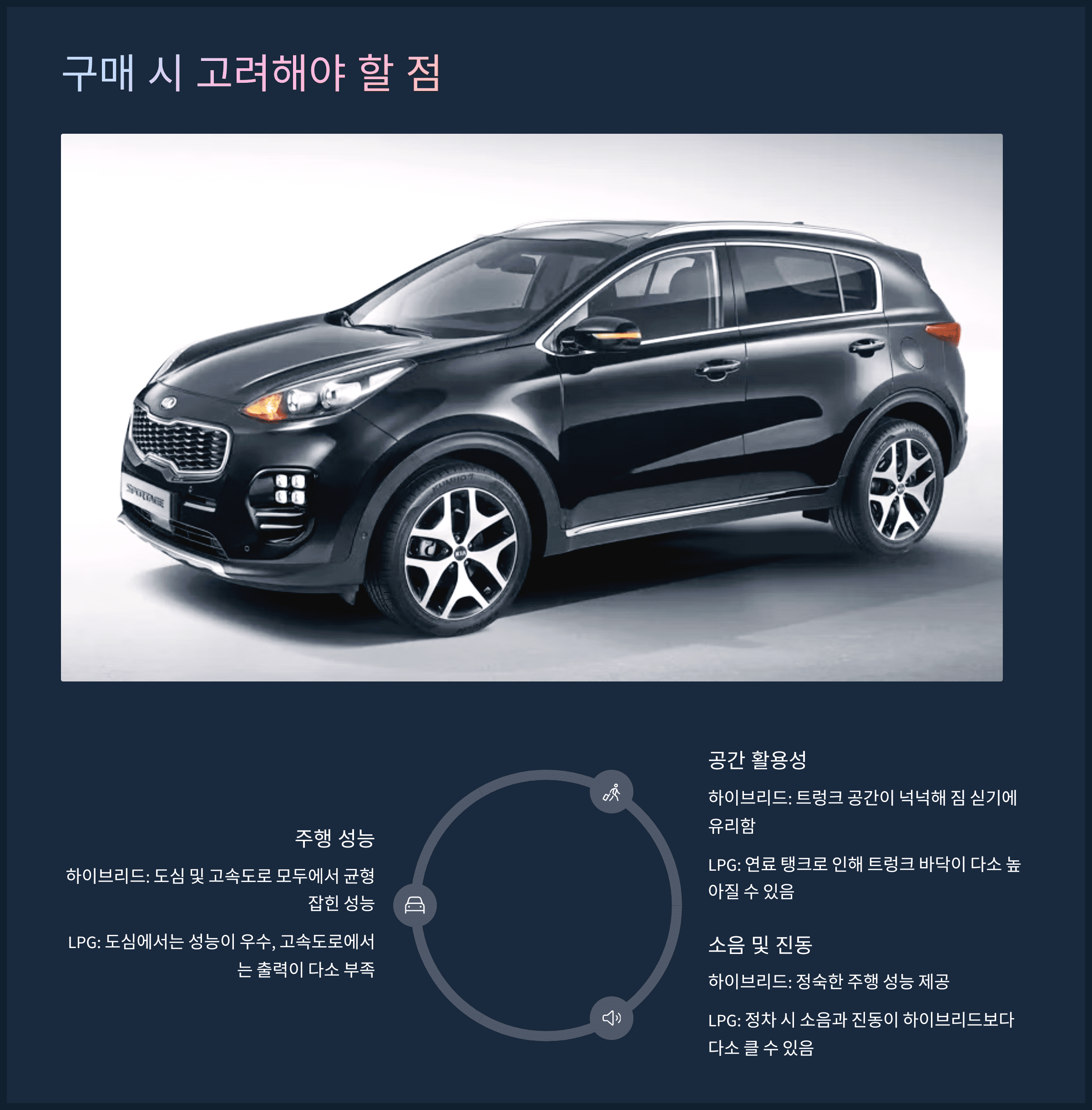 구매 시 고려해야 할 점