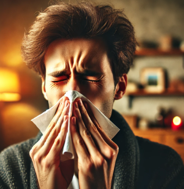 알레르기 비염 환자 관련 이미지