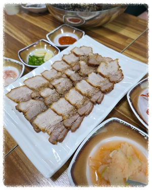용천막국수