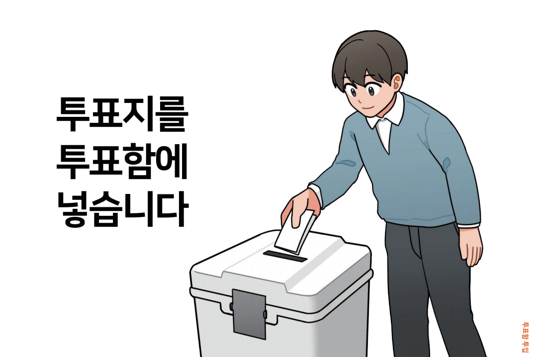 국회의원 선거 투표 절차