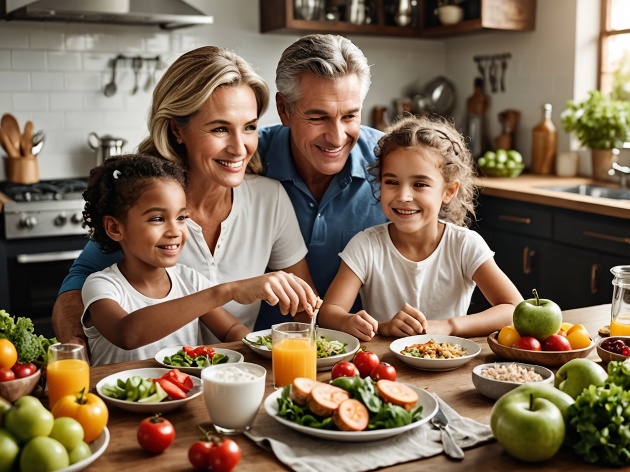 부모님을 위한 건강한 식습관 관련 사진