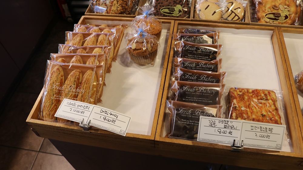 버터스틱, 머핀케익, 브라우니, 피자로스트 빵