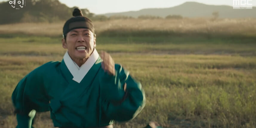 유길채를 향해 목숨 걸고 달려가는 이장현