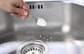 하수구 베이킹소다