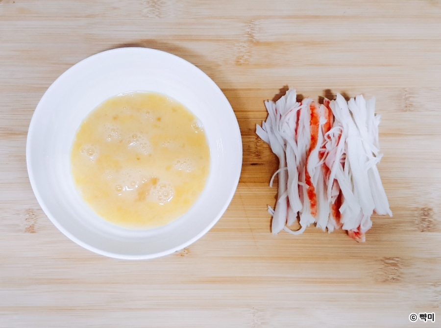 야채샐러드-계란크래미롤-다이어트-요리-레시피