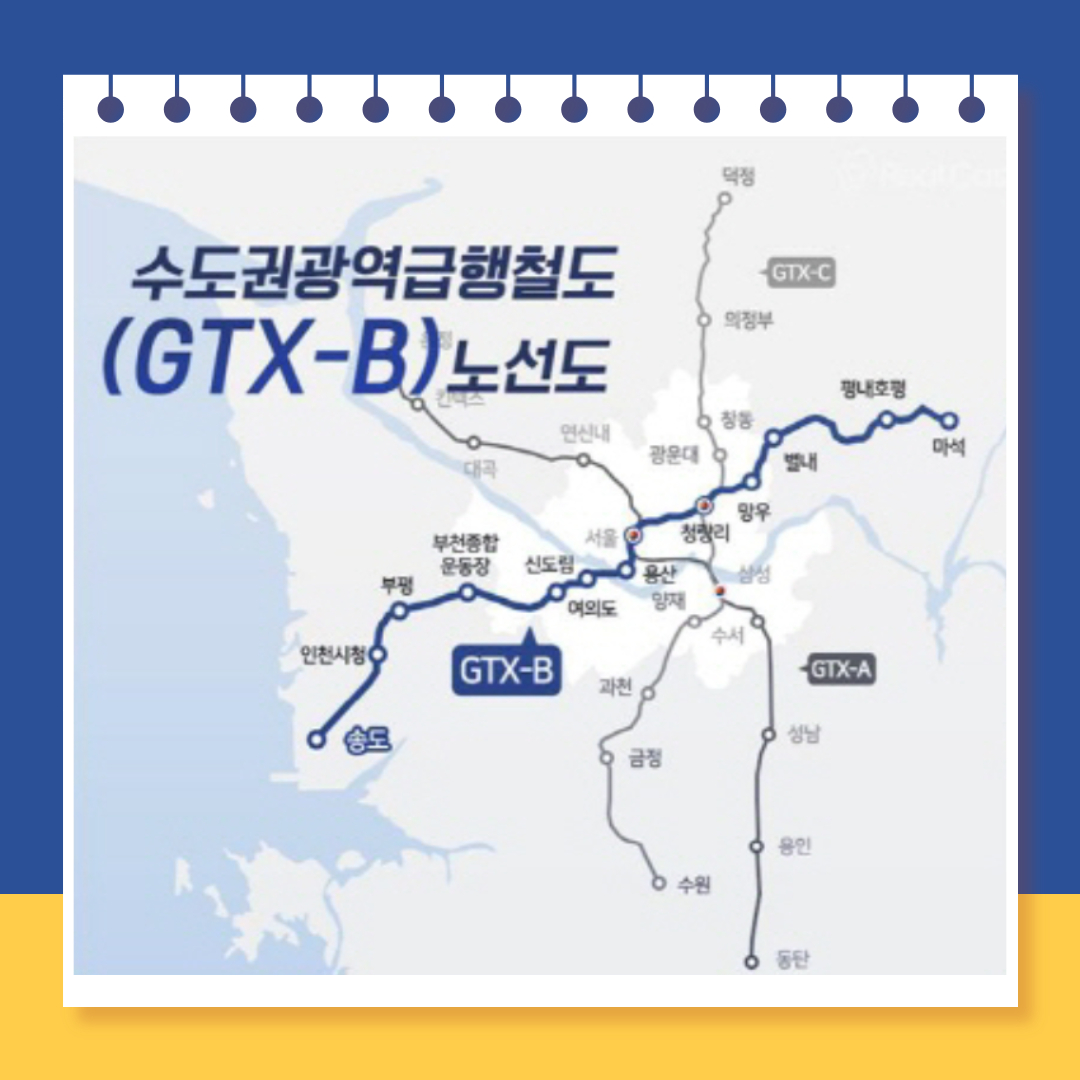 GTX B 노선과 부동산 전망