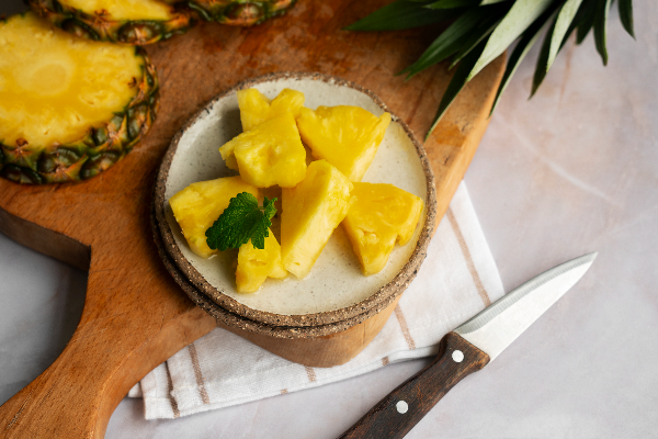 파인애플을 건강하게 먹는 방법