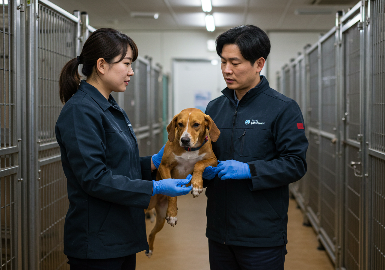 사냥개 신뢰할 만한 입양 방법
