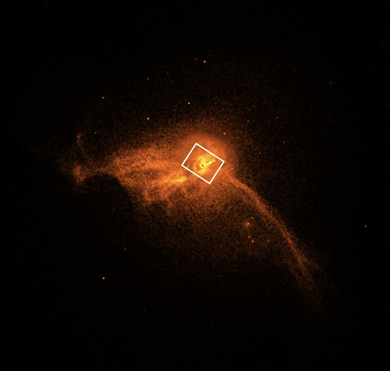 우리 은하 중심의 궁수자리 A 블랙홀 사진*