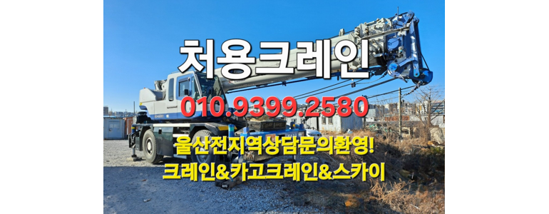 울산 남구 크레인