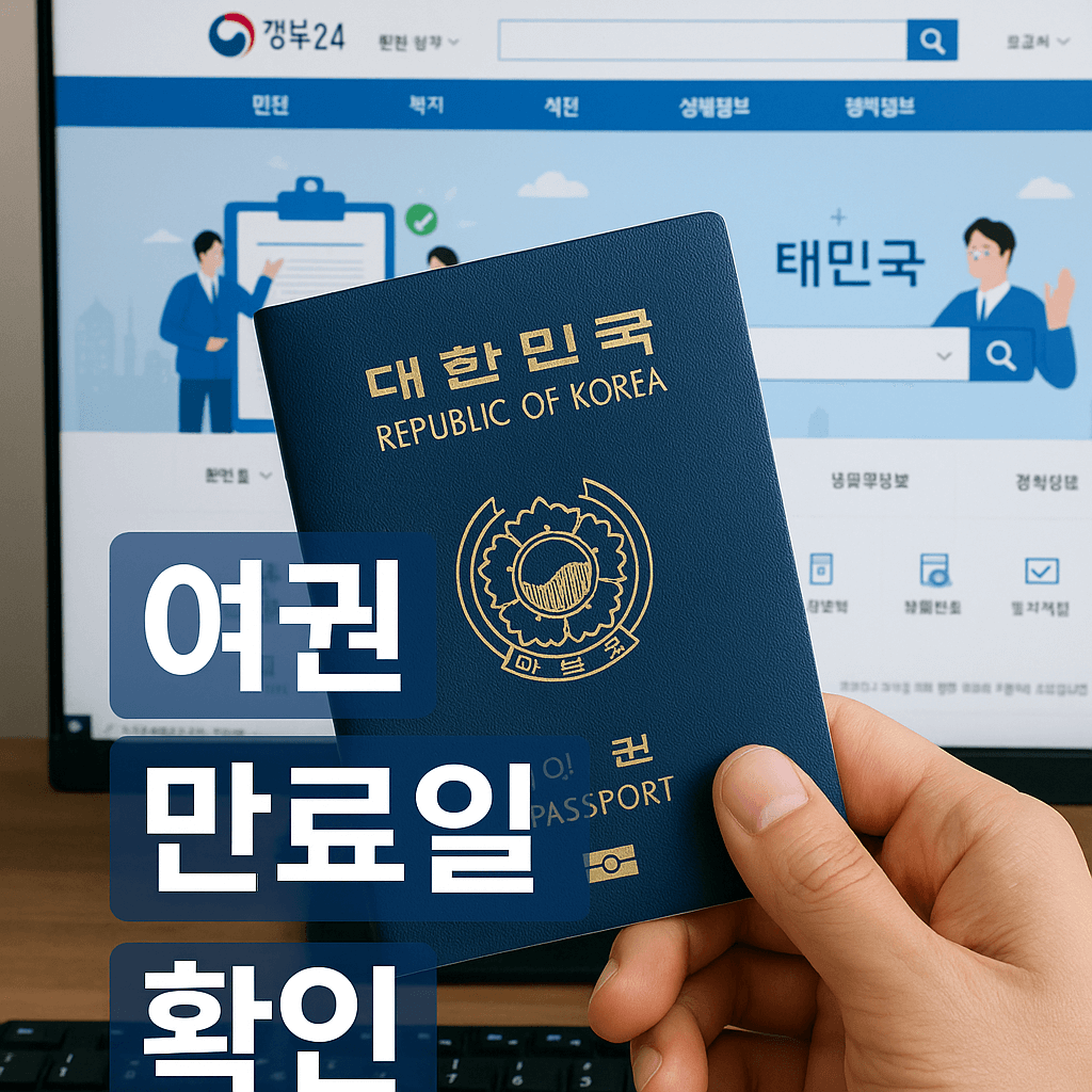 여권 유효기간 확인