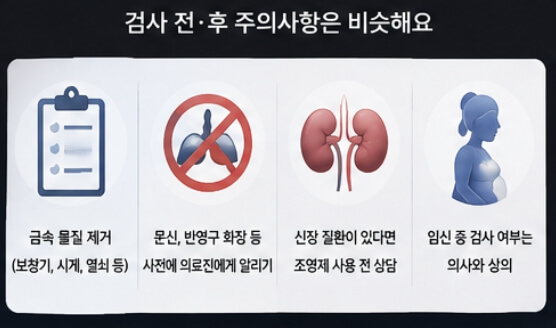 MRI와 MRA의 차이점