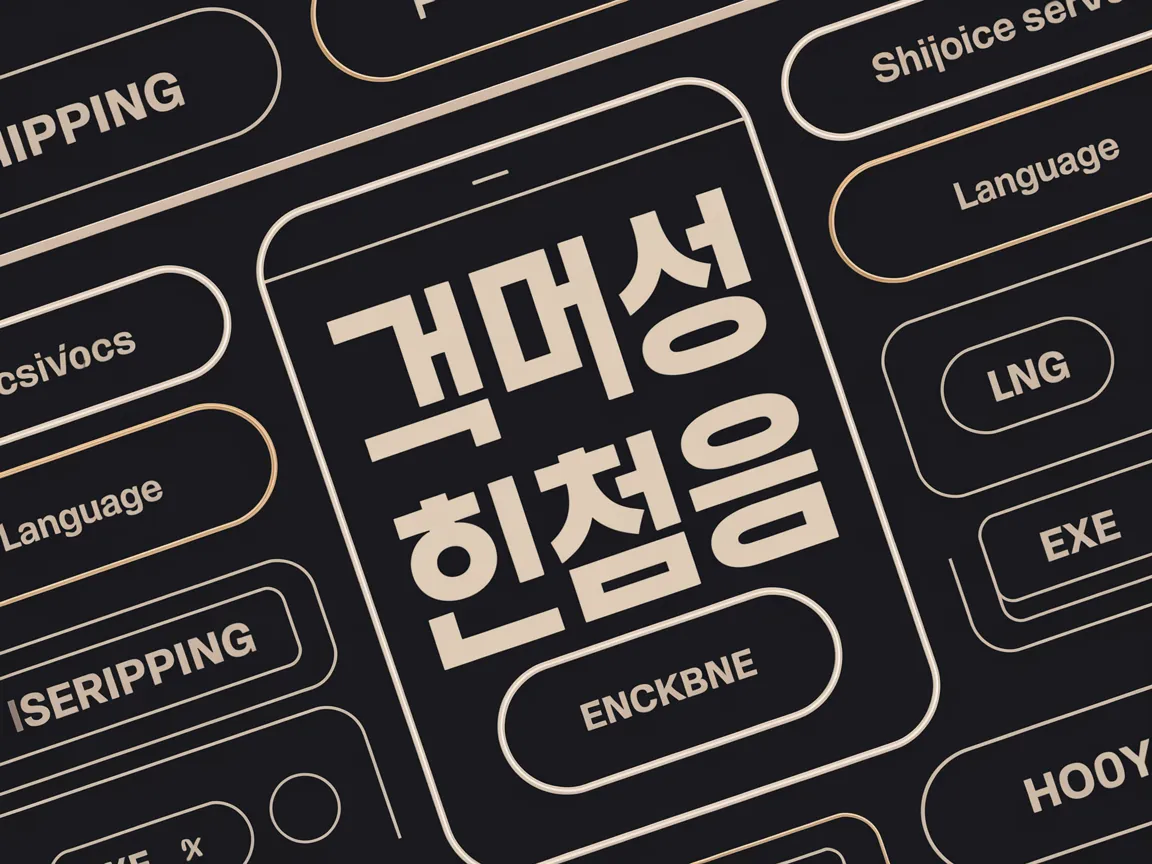 구매 대행 사이트에요.