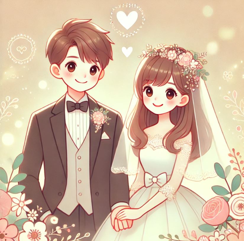신혼부부 사진