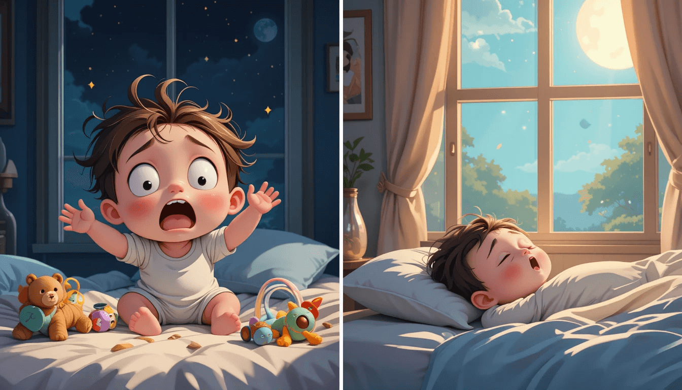 밤낮이 바뀐 아기 관련 사진