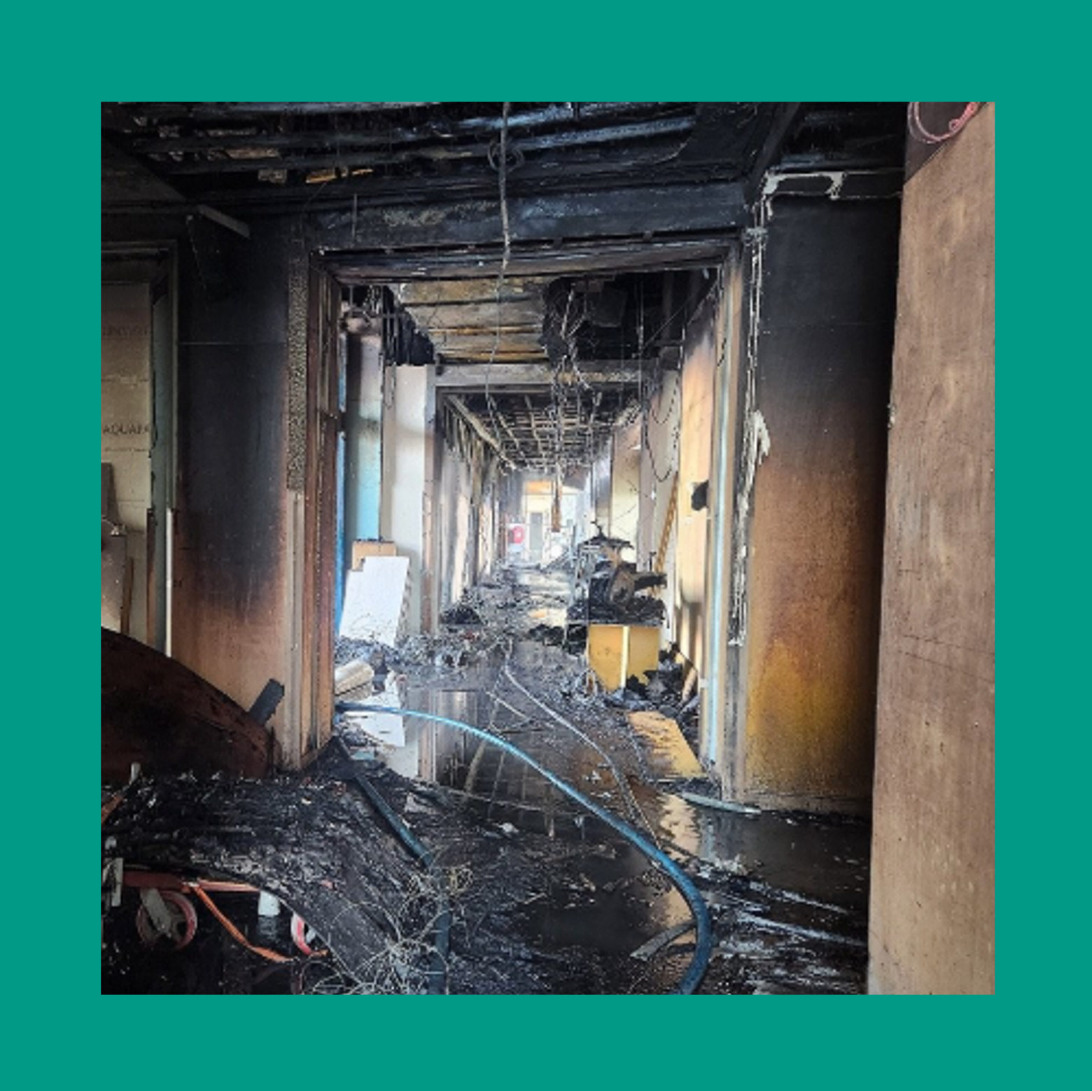 부산 공사장 화재