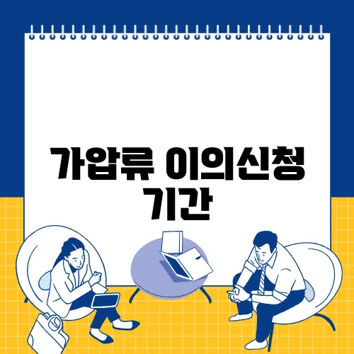 가압류 이의신청 기간