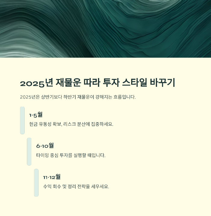 운세로 알아보는 2025