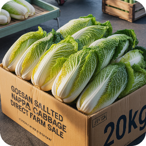 괴산 절임배추 20kg 직거래 가격 이미지