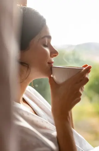 차-마시는-사람