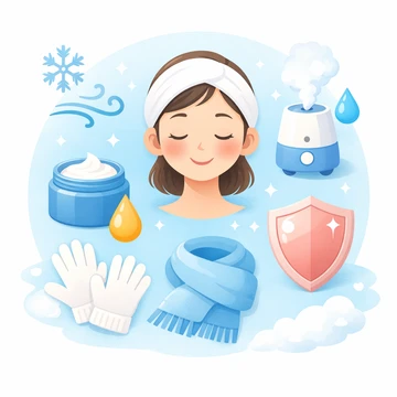 겨울철 피부 보습과 장벽 관리 모습12