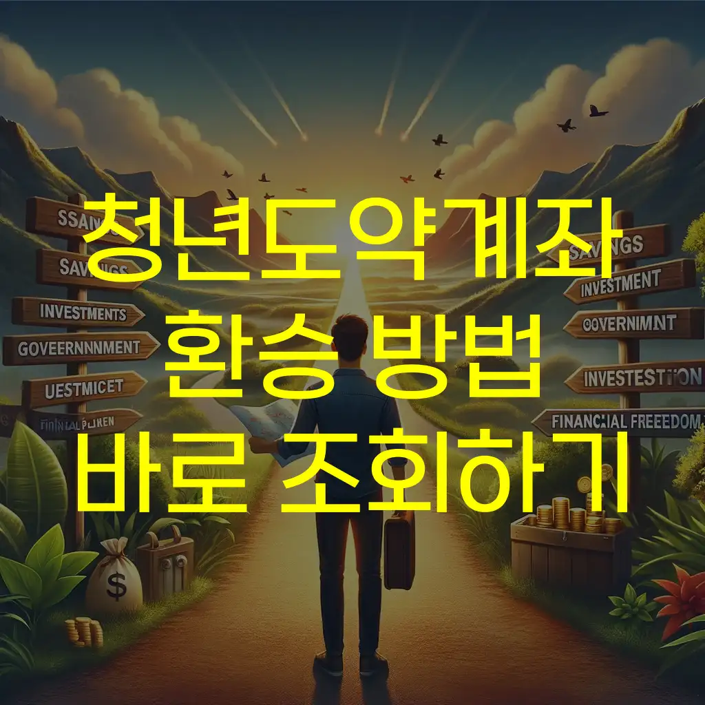 청년도약계좌 환승으로 밝아오는 청년의 미래