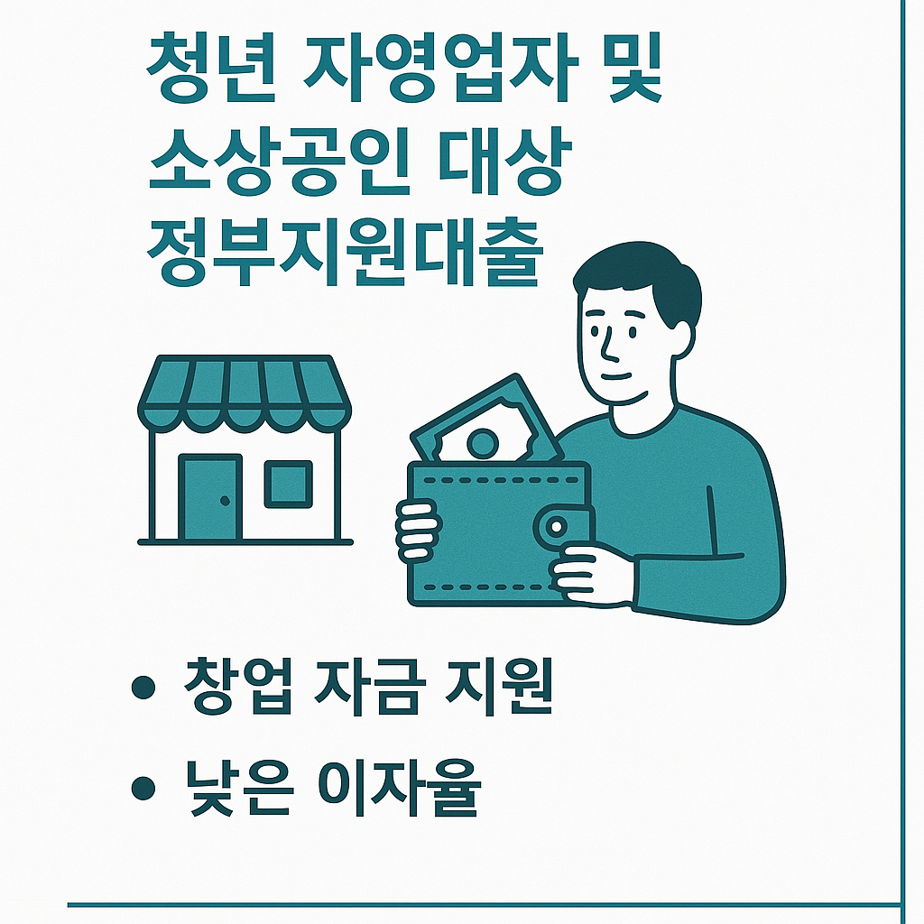 청년을 위한 정부지원 대출