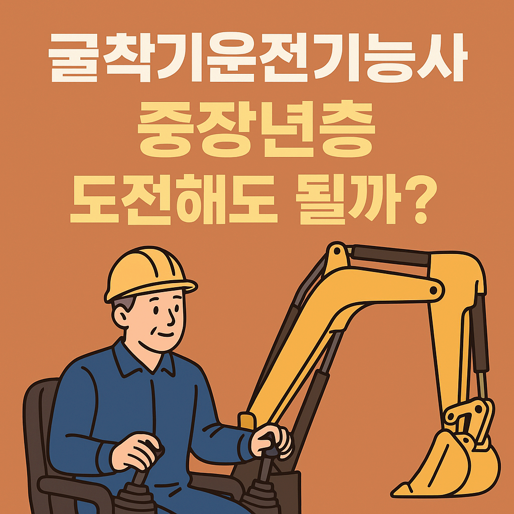 굴착기 운전기능사 취득법