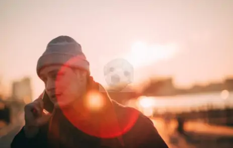 전화하는 사진2