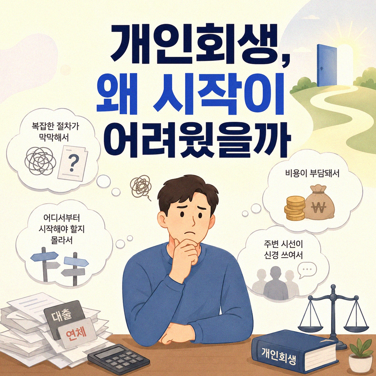개인회생 절차, 막막함 속에서 길을 찾다