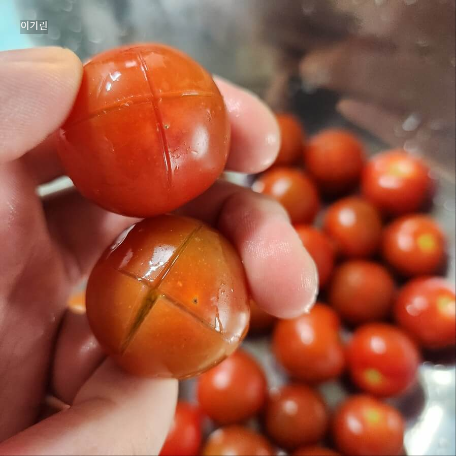 방울토마토 간장 장아찌 만드는 법 토마토 효능 꿀 레시피