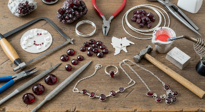 가넷은 열정&amp;#44; 사랑&amp;#44; 우정&amp;#44; 보호를 상징하는 보석