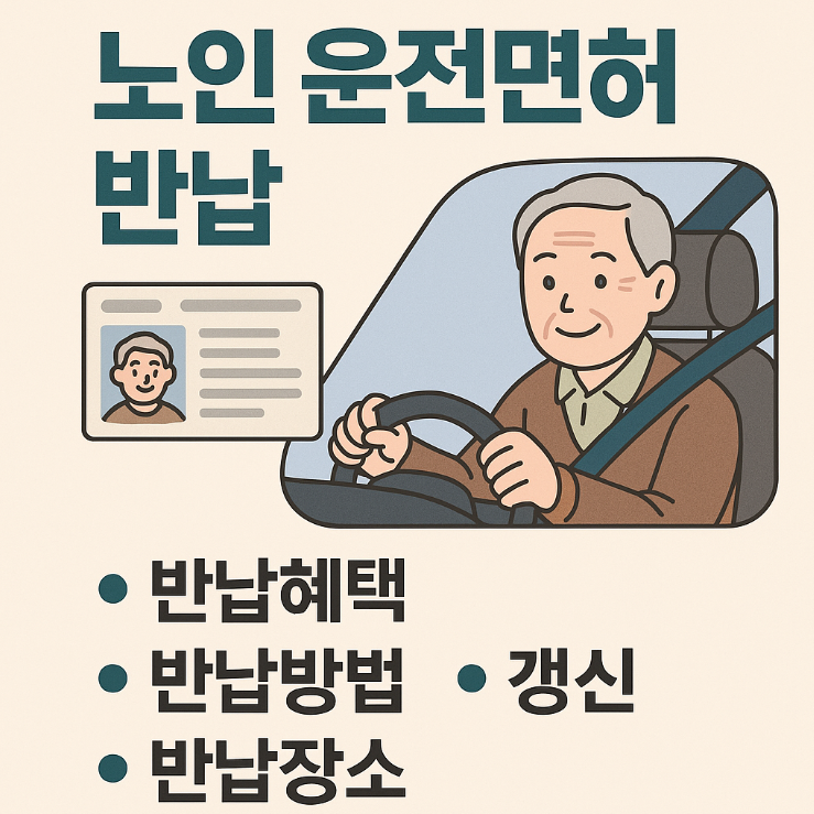 노인운전면서반납